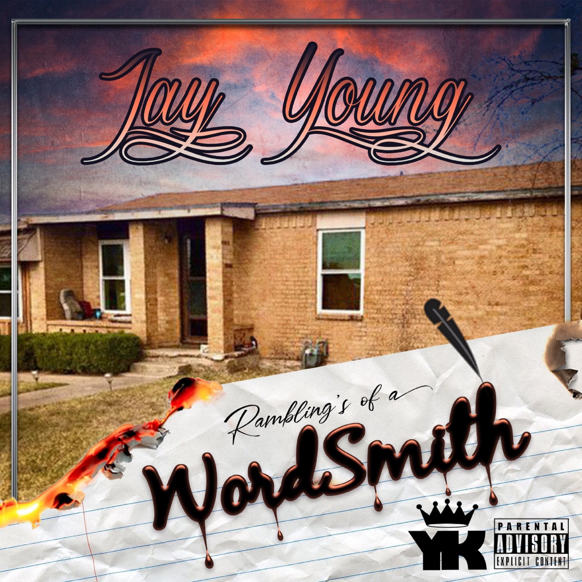 Rambling's of a Wordsmith by Jay Young album cover