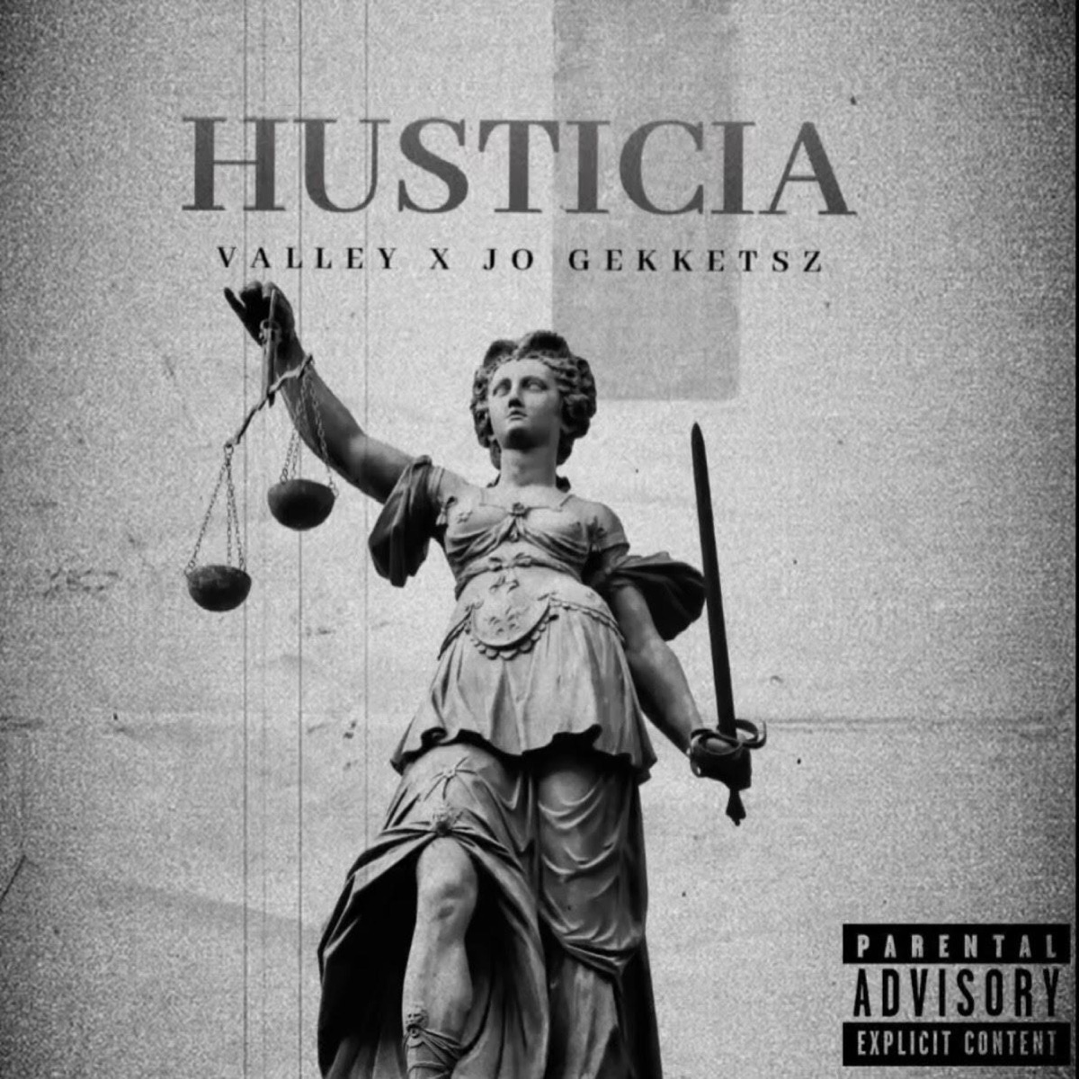 Husticia (feat. JO Gekketsz) - Single by Valley album cover