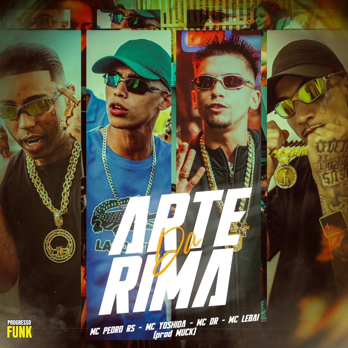 Arte da Rima (feat. MUCK) - Single by Mc Pedro Rs, MC DR, Mc Yoshida SP & Mc Lebai album cover