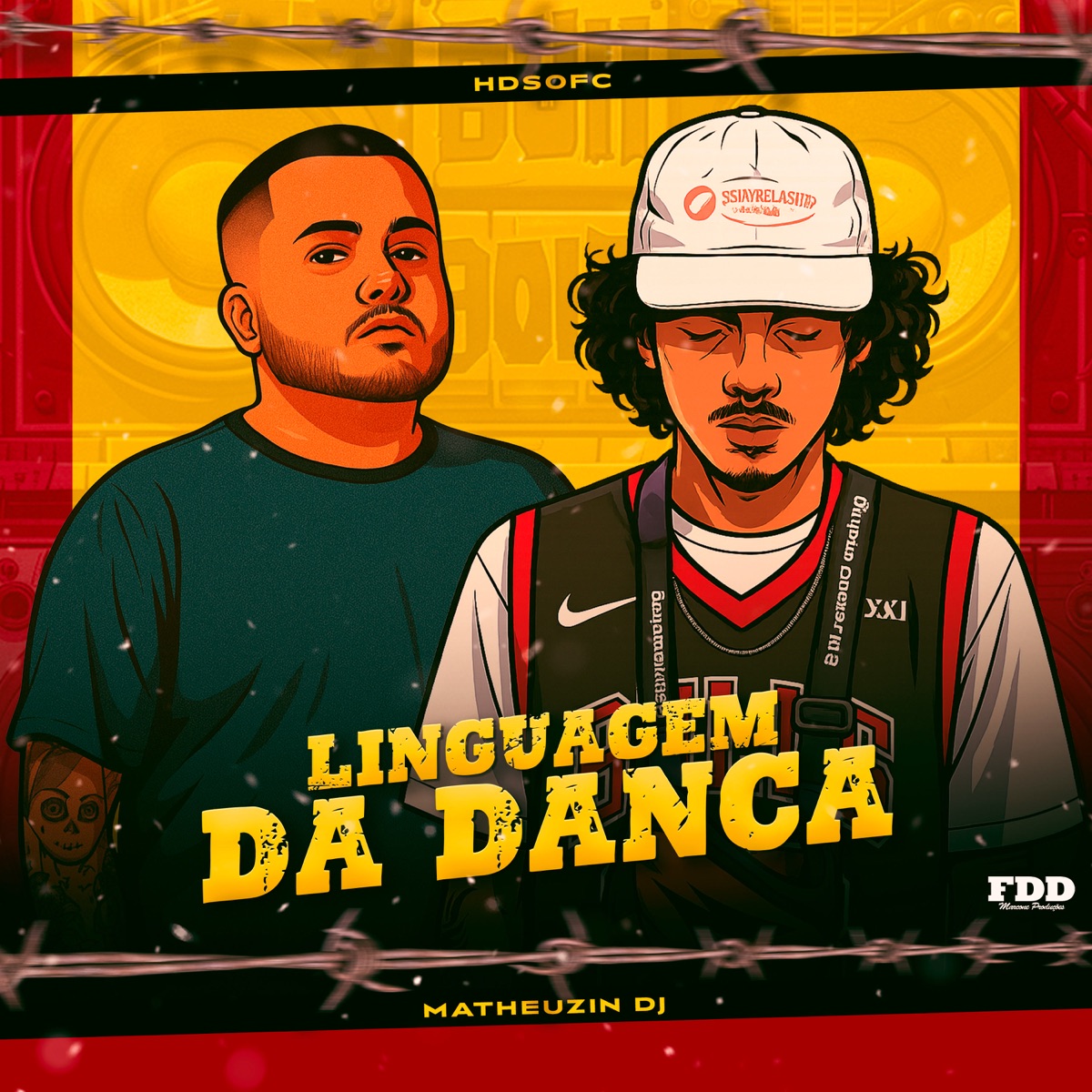Linguagem Da Dança - Single by Matheuzin DJ & Hdsofc album cover