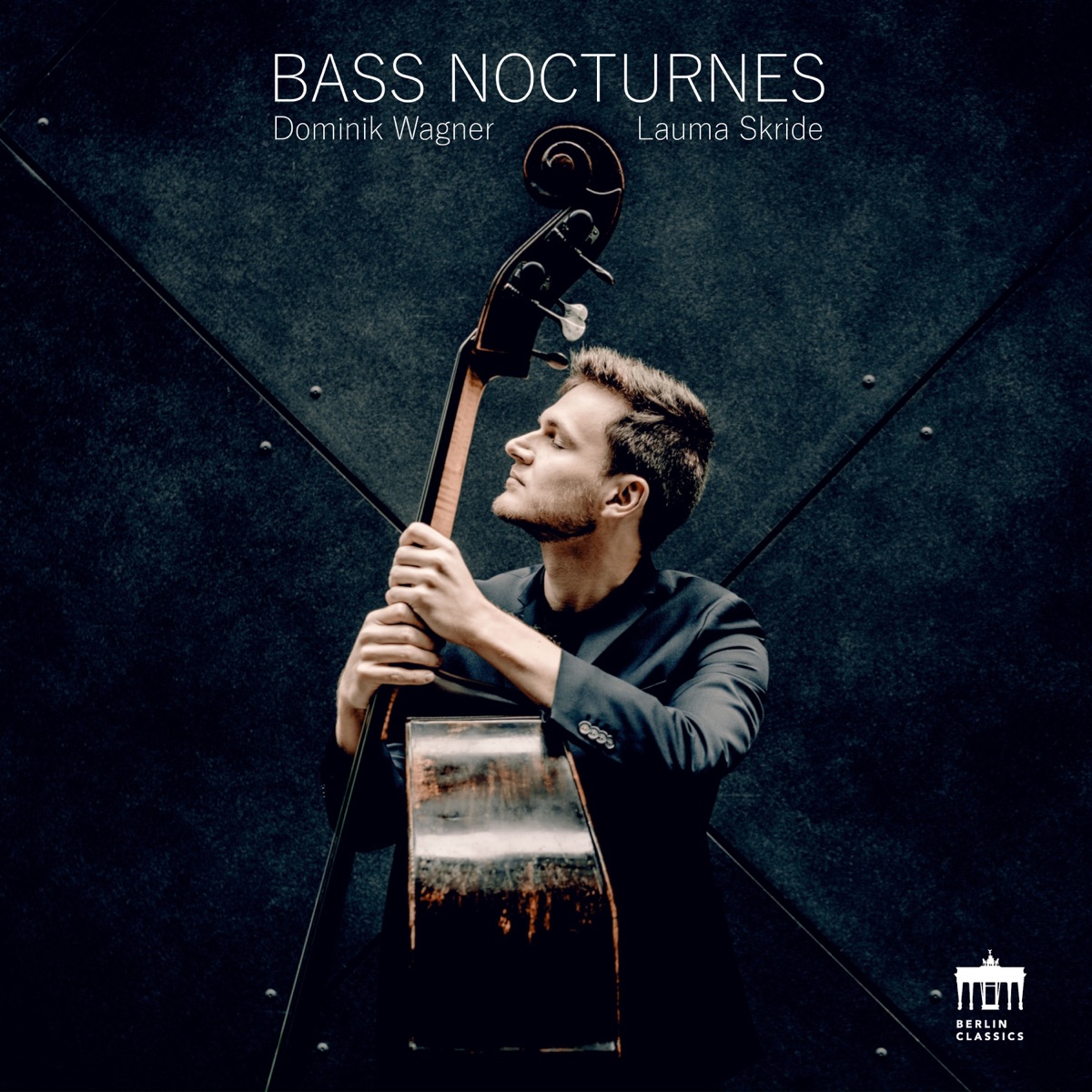 Bass Nocturnes - EP by Dominik Wagner & Lauma Skride album cover
