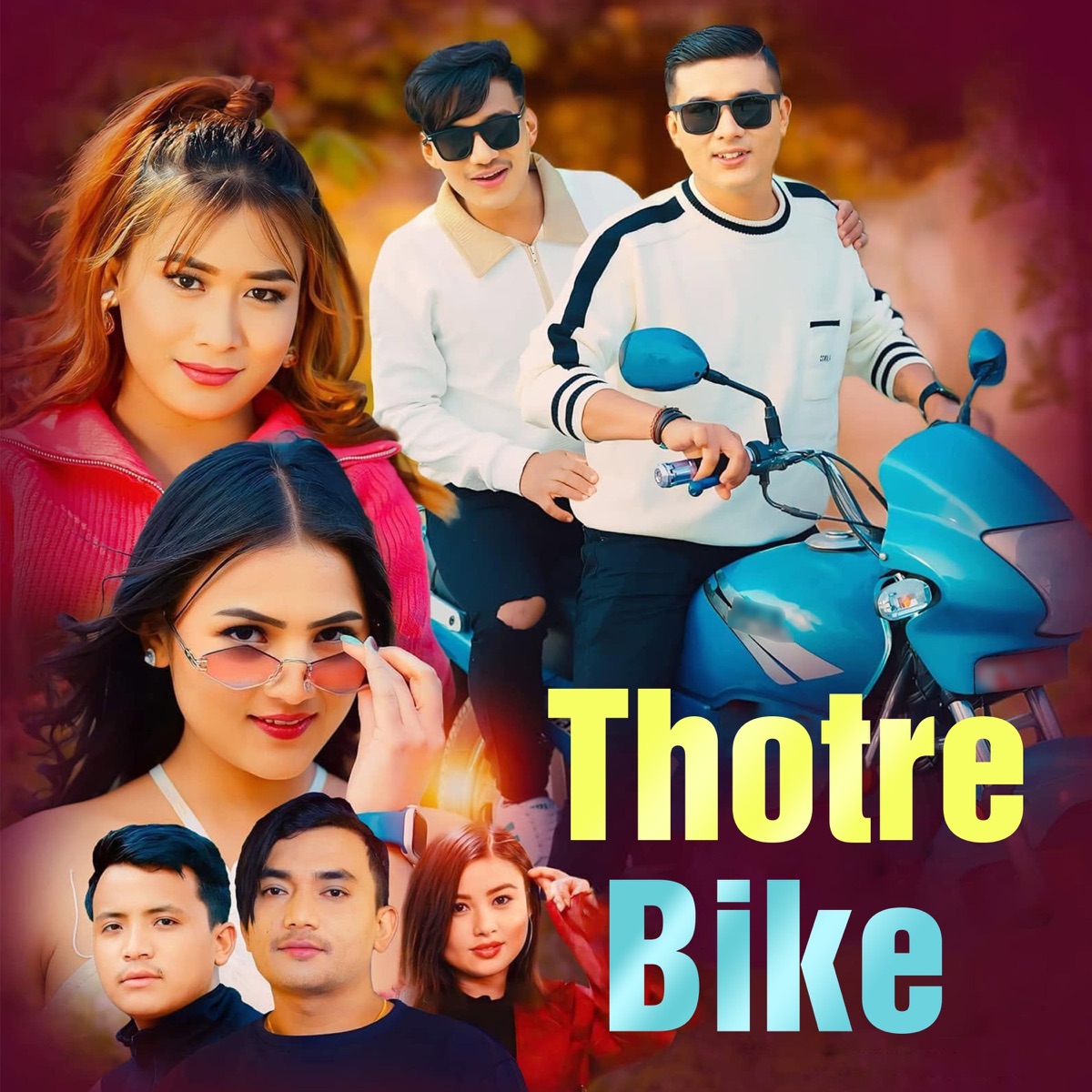Thotre Bike - Single by Sanubabu Ghising album cover