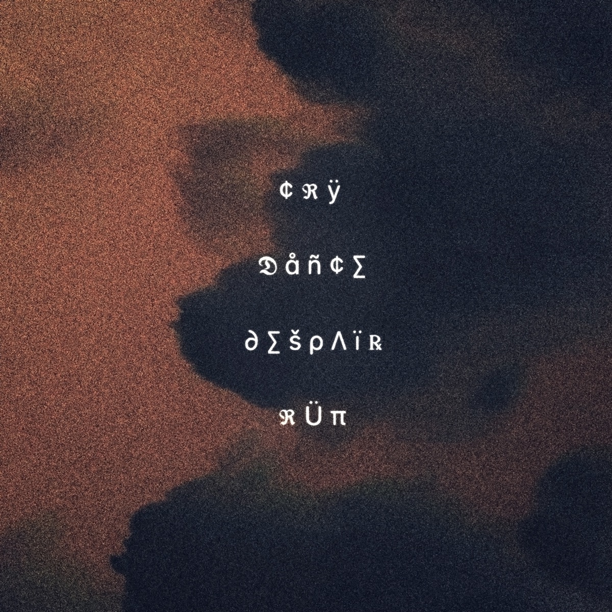 Cry Dance Despair Run - EP by PAY album cover