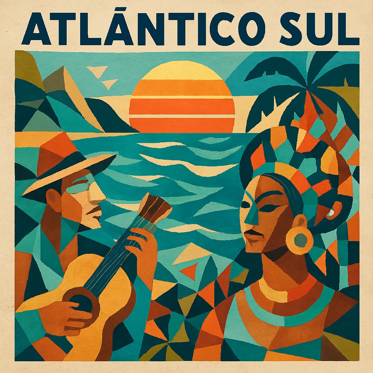 Atlântico Sul - EP by Los Brasileros album cover