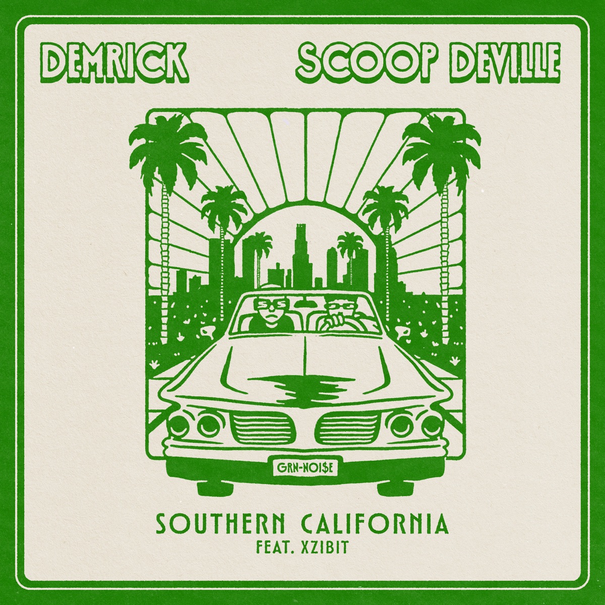 Southern California (feat. Xzibit) - Single by Demrick & Scoop DeVille album cover