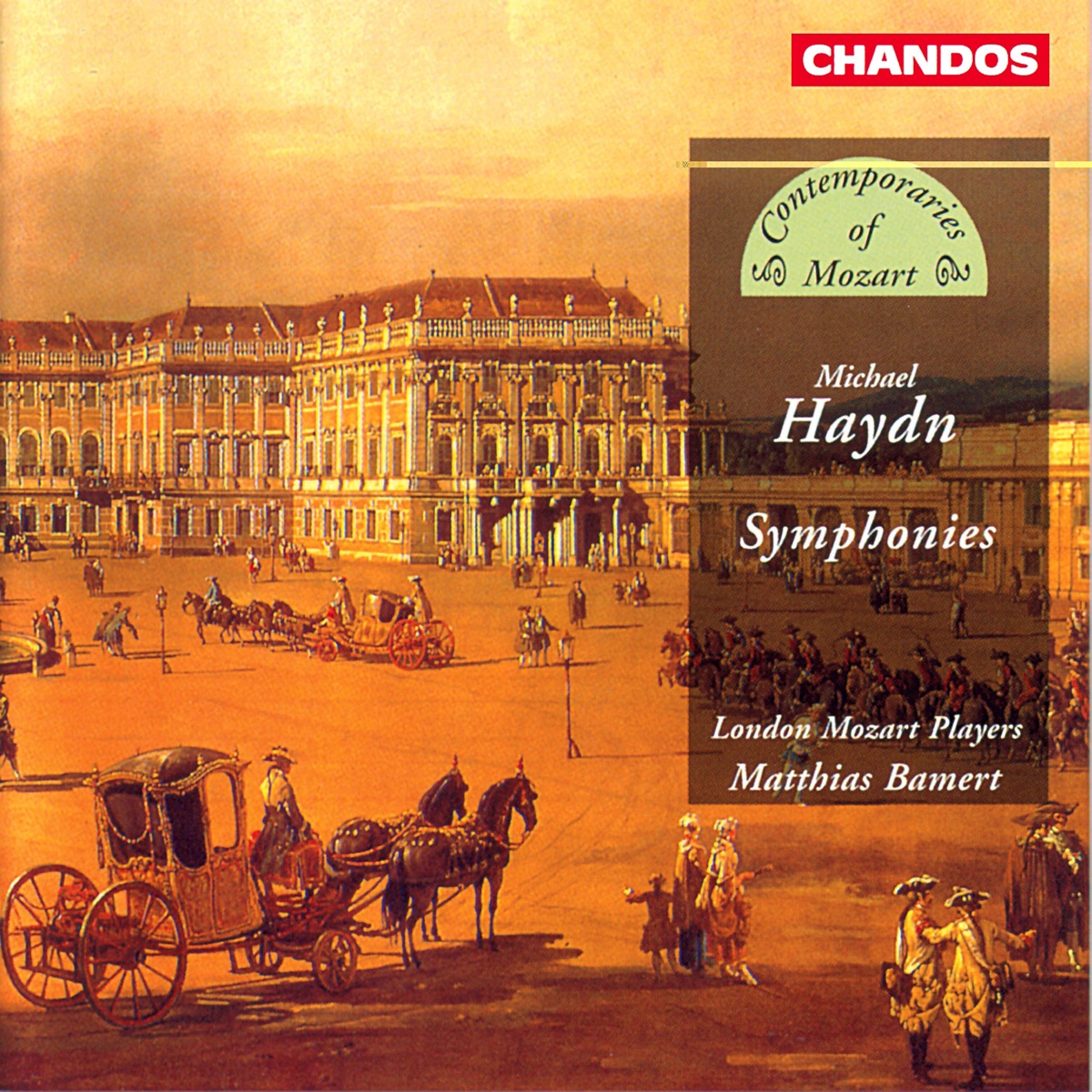 Micheal Haydn: Symphonies by Matthias Bamert & London Mozart Players album cover