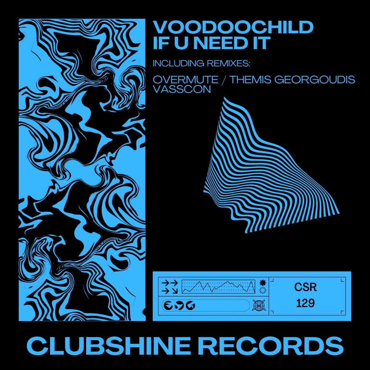 If U Need It (feat. Vasscon) - EP by Voodoochild, Overmute & Themis Georgoudis album cover