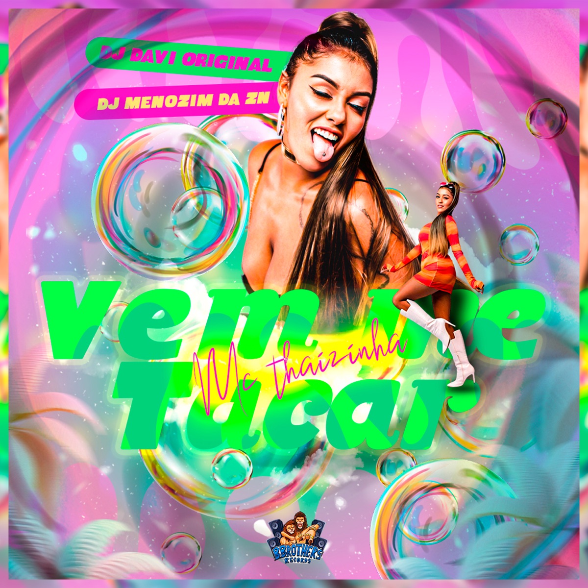 Vem Me Tacar - Single by DJ DAVI ORIGINAL, MC Thaizinha & DJ MENOZIM DA ZN album cover