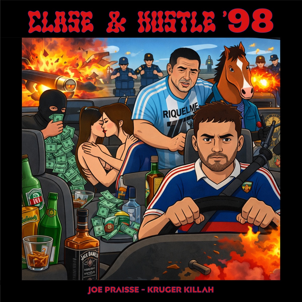 Clase & Hustle '98 (feat. Joe Someone) - Single by Joe Praisse & Kruger Killah album cover