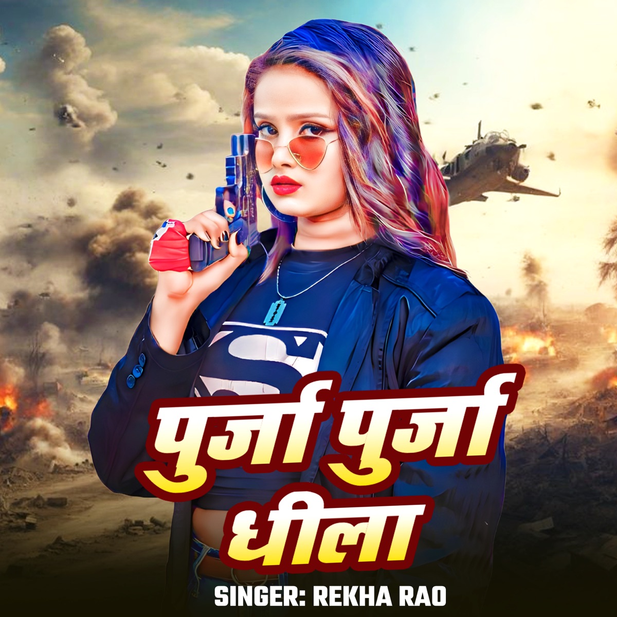 Purja Purja Dhila - Single by Rekha Rao album cover