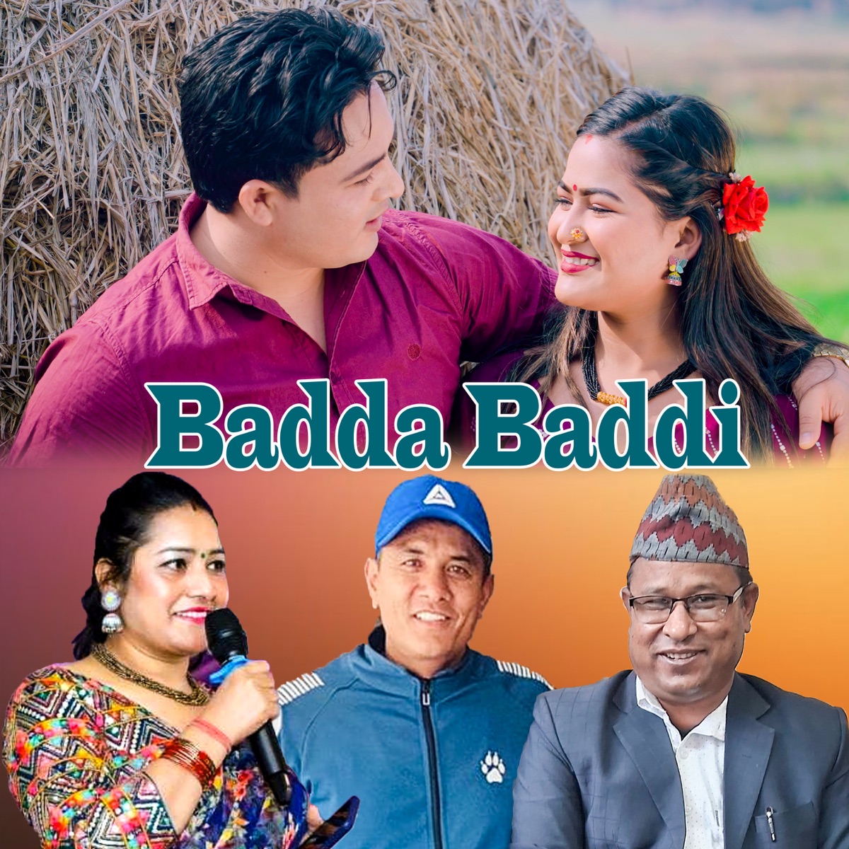 Badda Baddi - Single by Bishesh Films, Shova Thapa & Janak Karki album cover