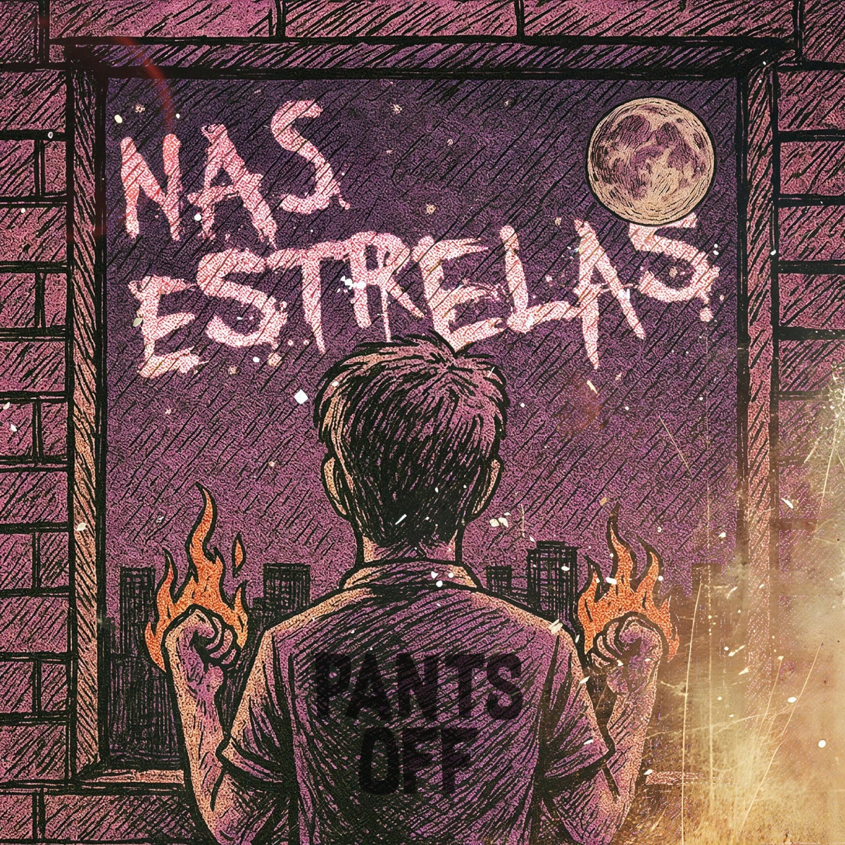 Nas Estrelas - Single by Pants Off album cover