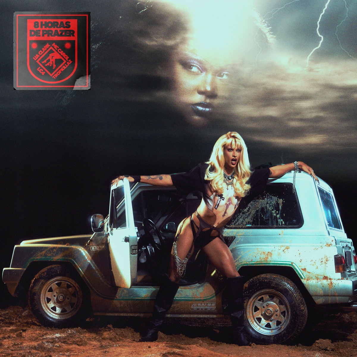 8 HORAS DE PRAZER - Single by Lia Clark & MC Carol album cover