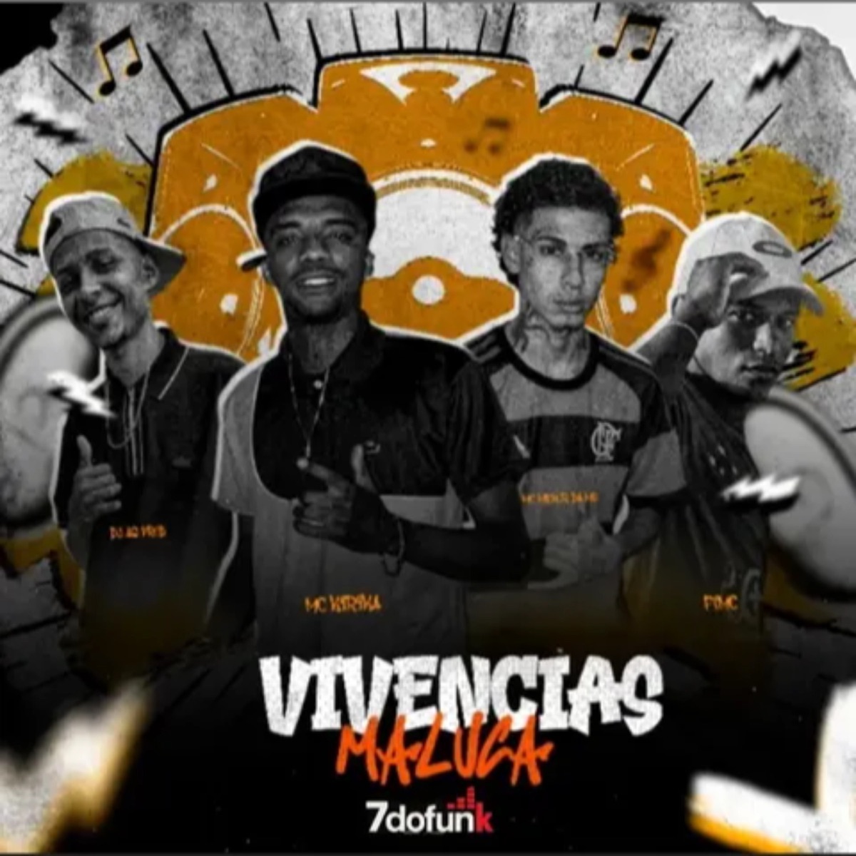 VIVÊNCIAS MALUCA (funk) - Single by mc kirika, Mc Menor Da Ms, F7mc & DJ AG PROD album cover
