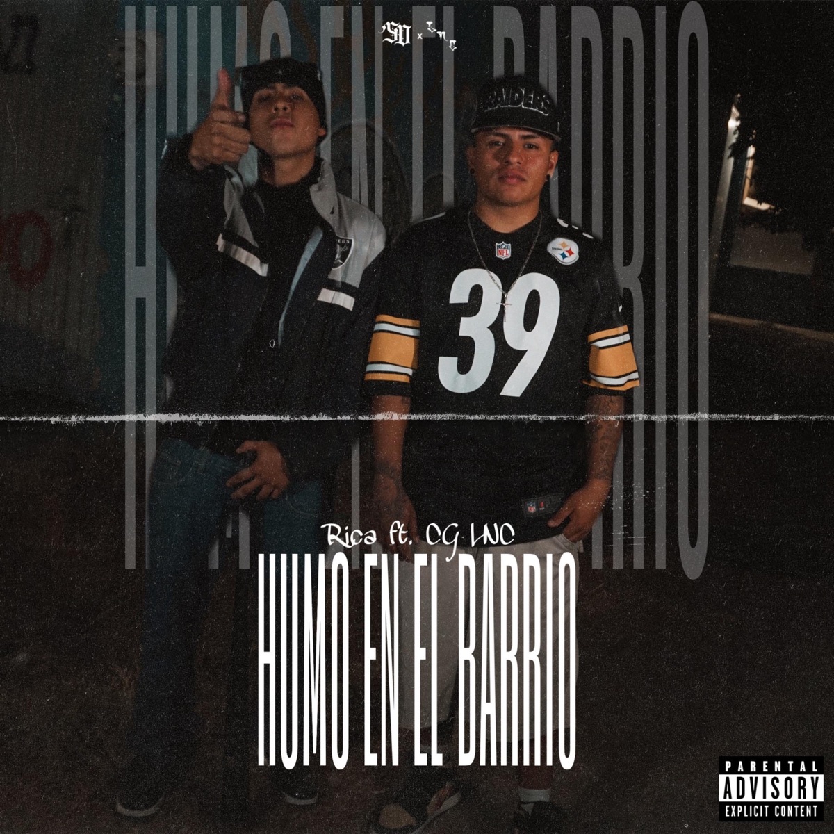 Humo en el Barrio - Single by CG LNC album cover