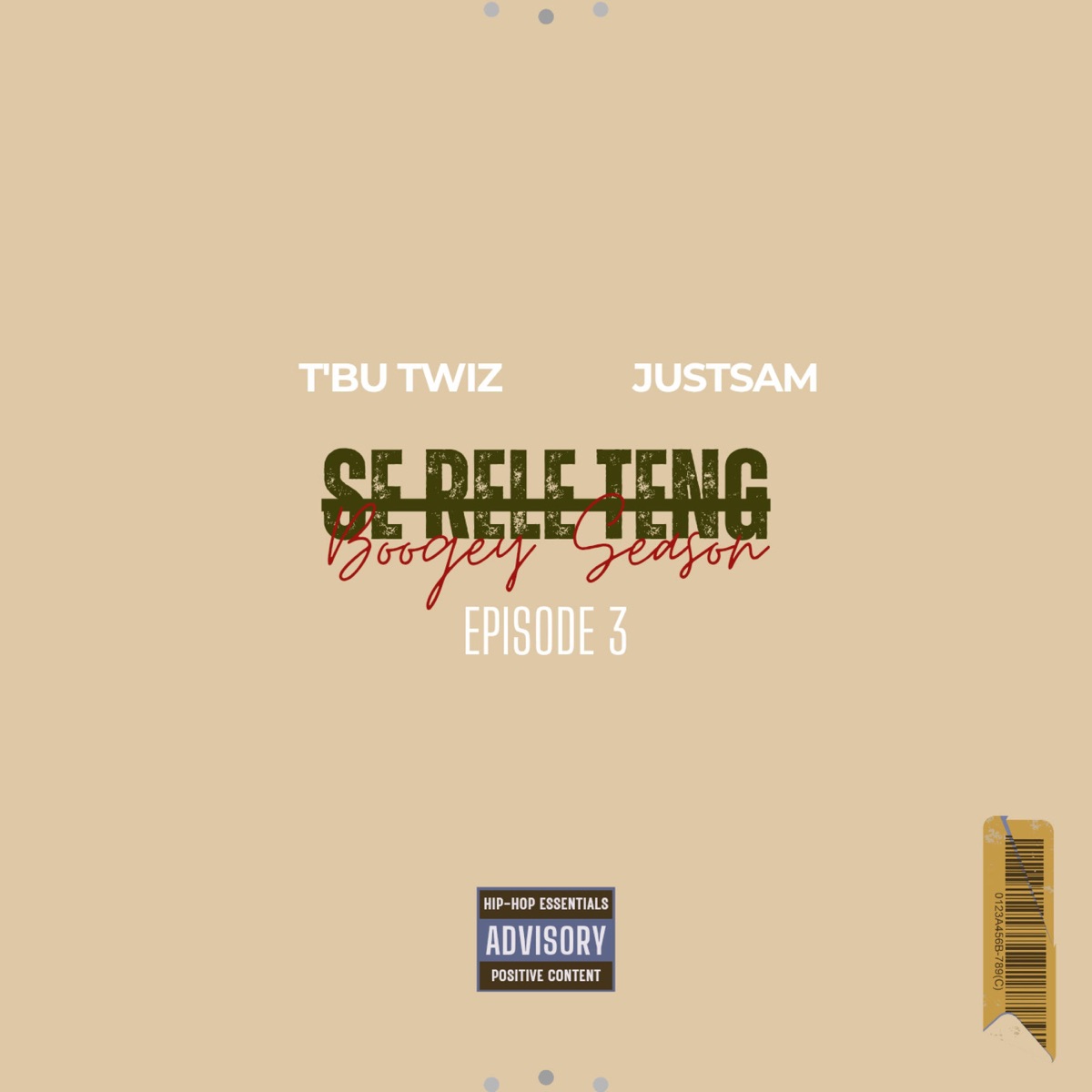 Boog3y Season: Episode 3 (Se Rele Teng) (feat. JustSam) - Single by T'bu Twiz album cover