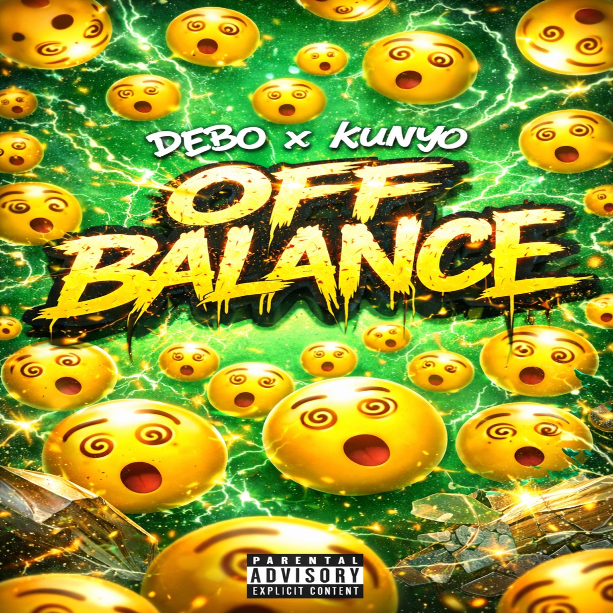 OFF BALANCE! (feat. kunyo) - Single by debo album cover