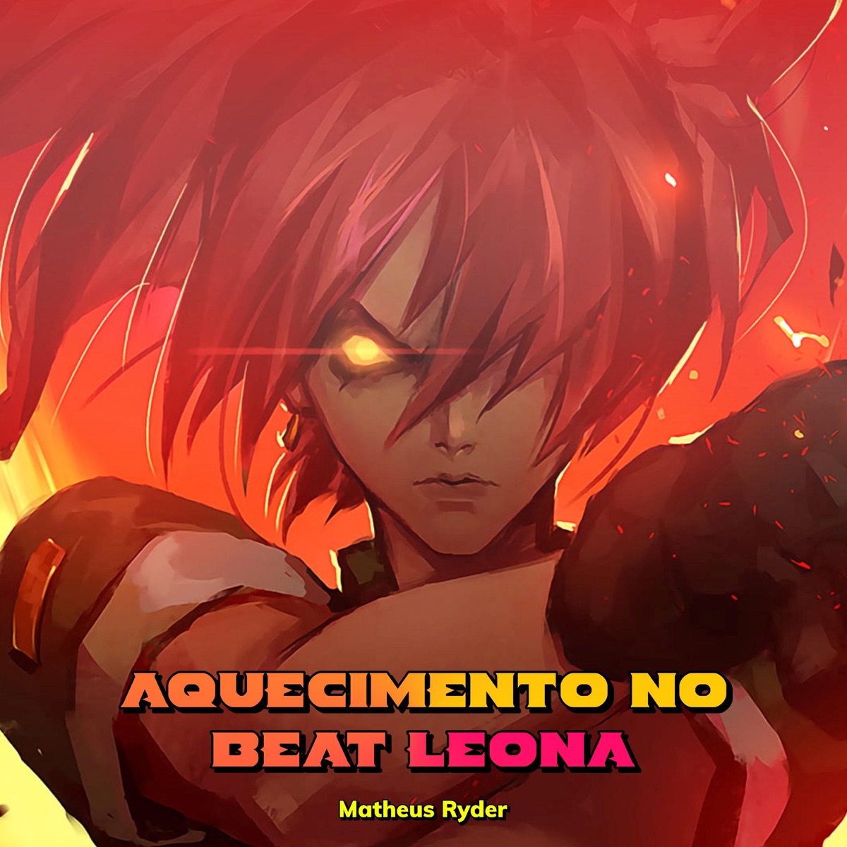 AQUECIMENTO NO BEAT LEONA - Single by Matheus Ryder album cover