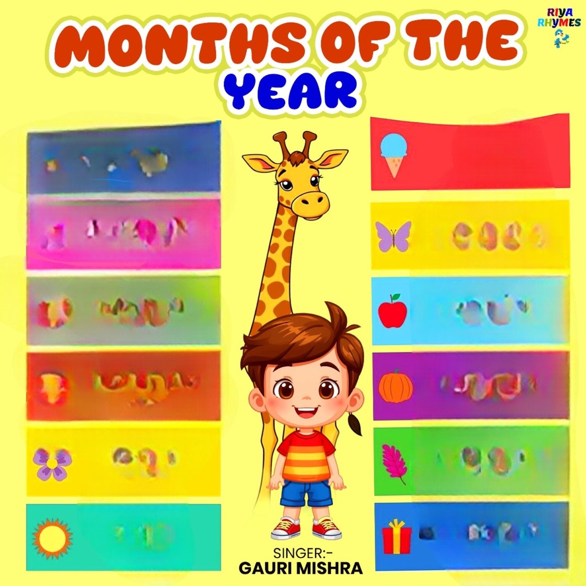 Months Of The Year - Single by Gauri Mishra album cover