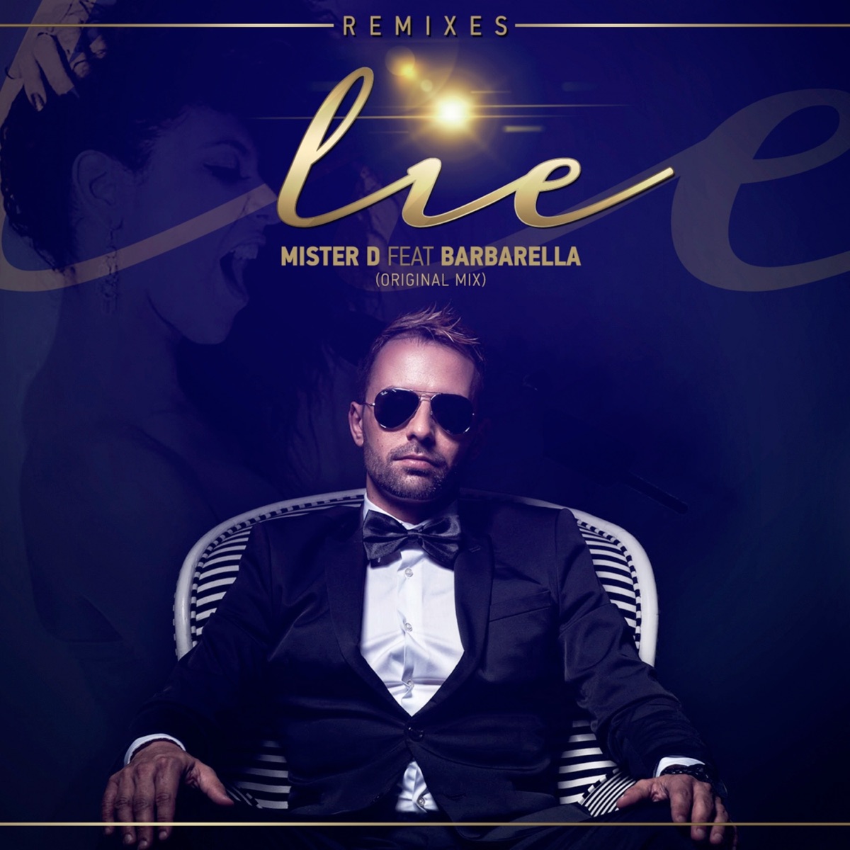Lie (feat. Barbarella) by Mister D album cover