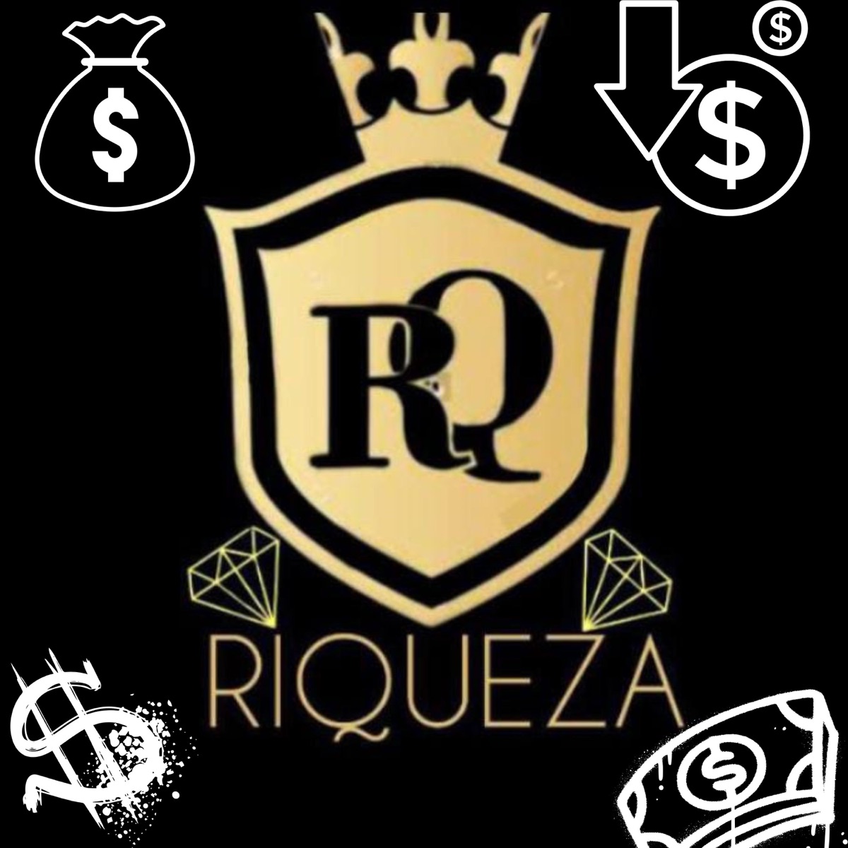 Marca Riqueza - Single by MC Bob Anne, Peroni Malvadona, Mc Novinho K-nalha & DJ PSICO DE CAXIAS album cover