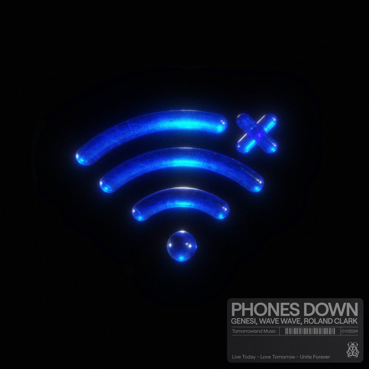 Phones Down - Single by GENESI, Wave Wave & Roland Clark album cover