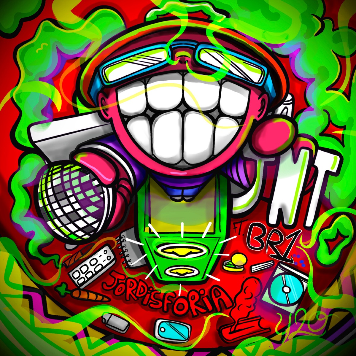 Jordisforia (feat. BR1) - Single by JNT album cover