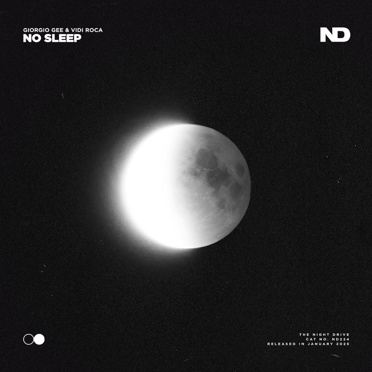 No Sleep - Single by Giorgio Gee & vidi roca album cover