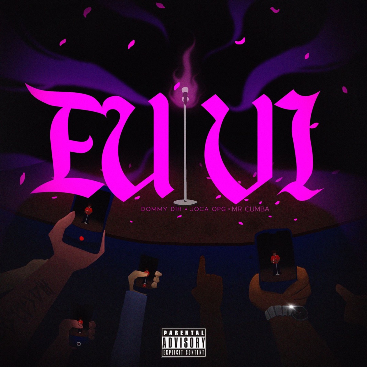 Eu Vi - Single by Dommy dih, Joca OPG & MrCumba album cover