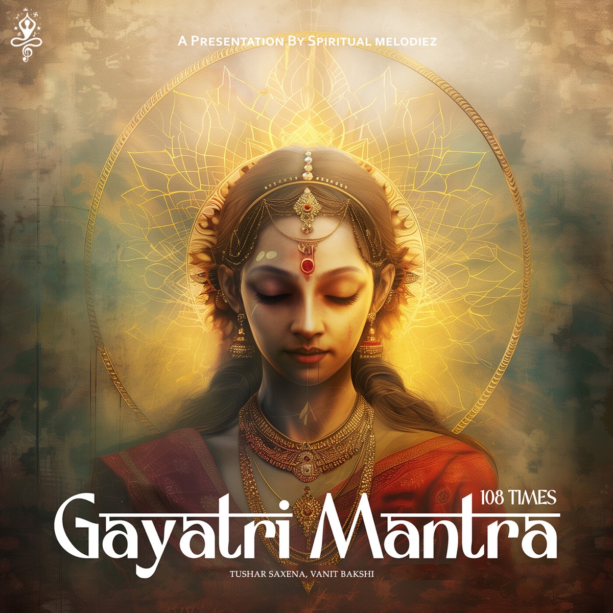 Gayatri Mantra 108 Times by Tushar Saxena & Vanit Bakshi album cover