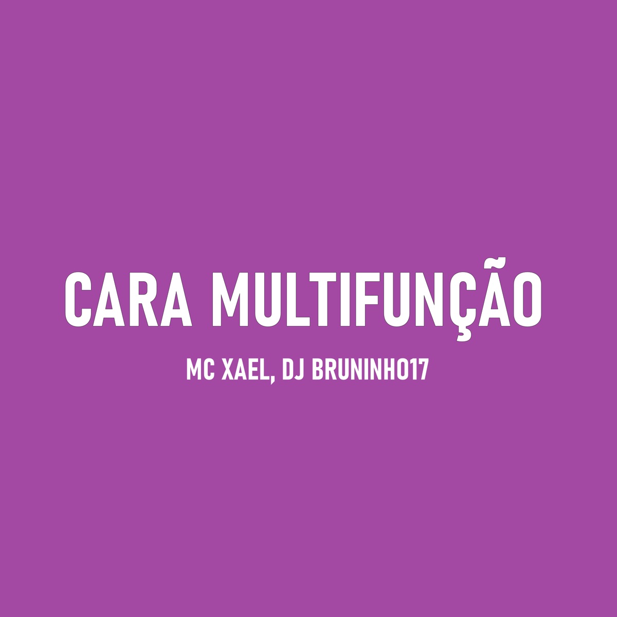 Cara Multifunção - Single by DJ BRUNINHO 17 & MC Xael album cover