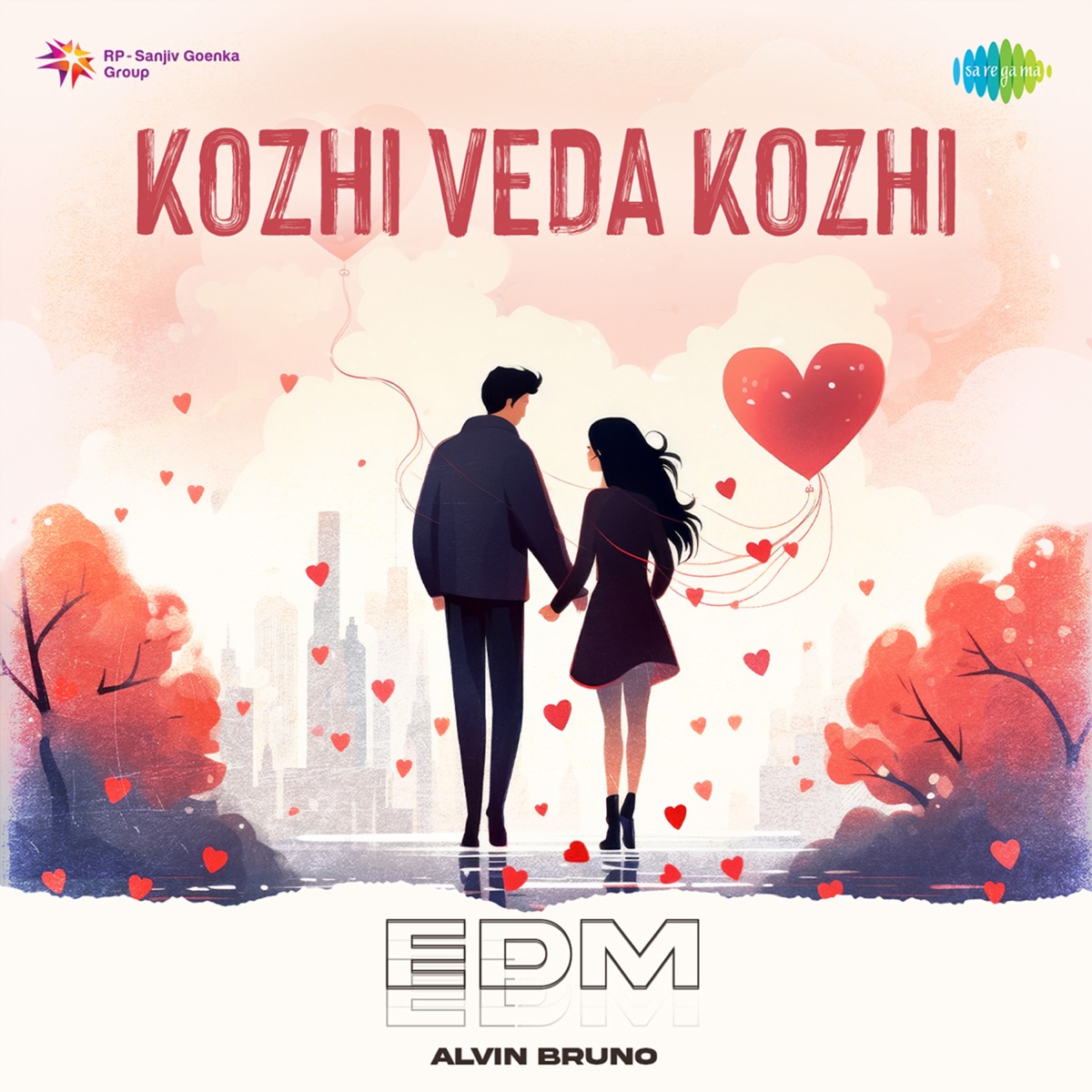 Kozhi Veda Kozhi (EDM) - Single by Naveen, Priya, Devi Sri Prasad & Vivega album cover