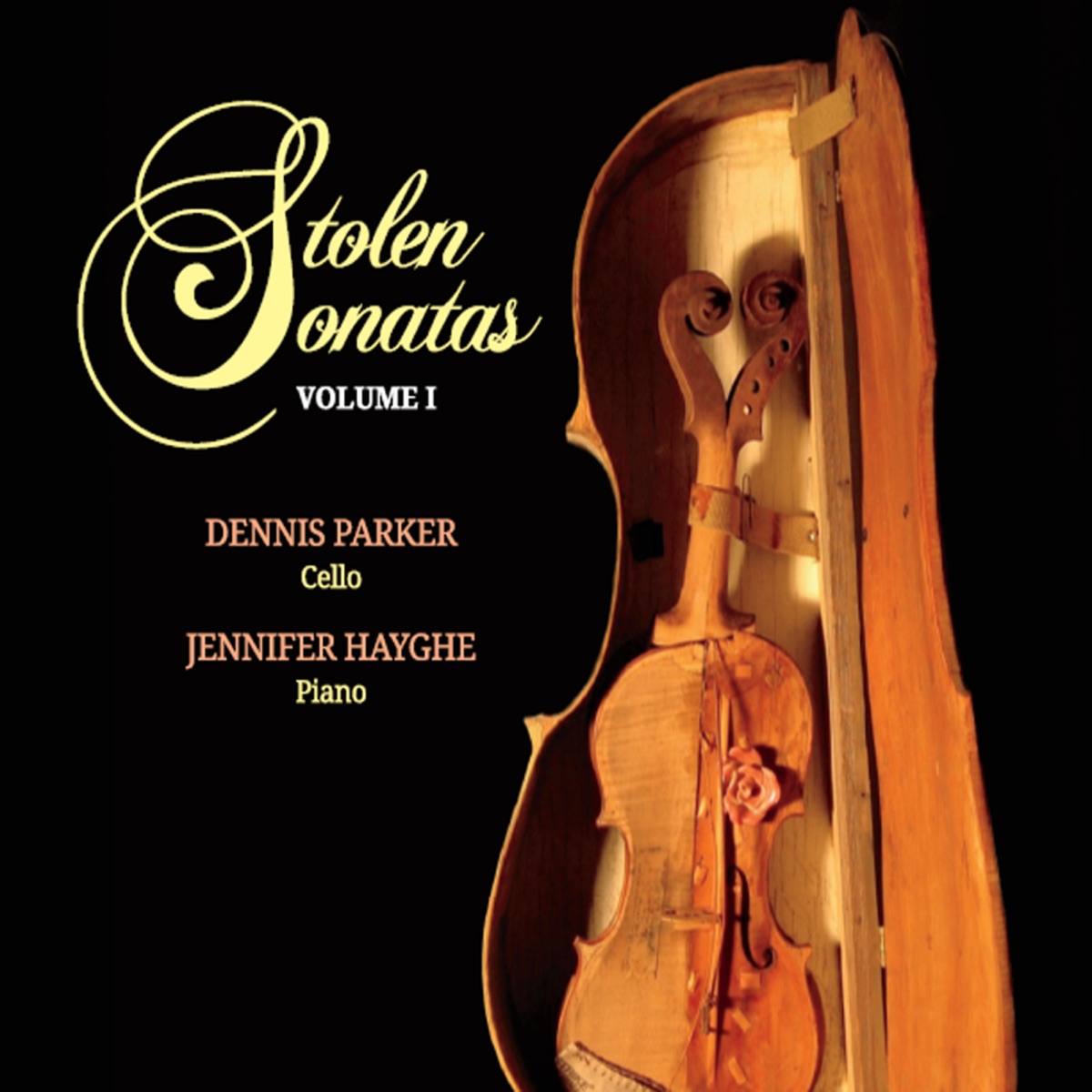 Stolen Sonatas by Dennis Parker & Jennifer Hayghe album cover