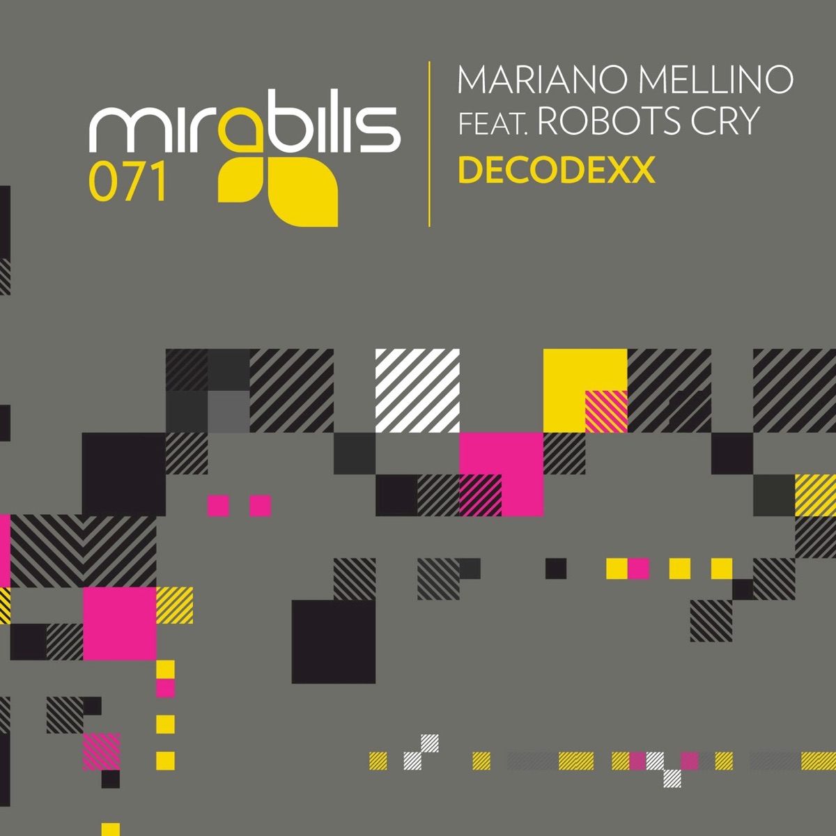 Decodexx - Single by Mariano Mellino & Robots Cry album cover