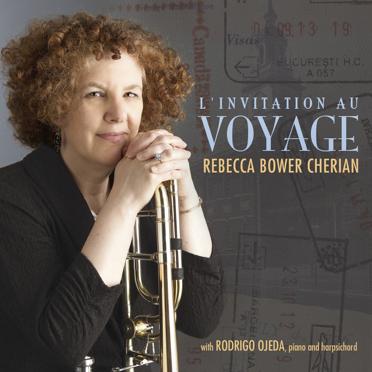 L'invitation au Voyage by Rebecca Bower Cherian album cover