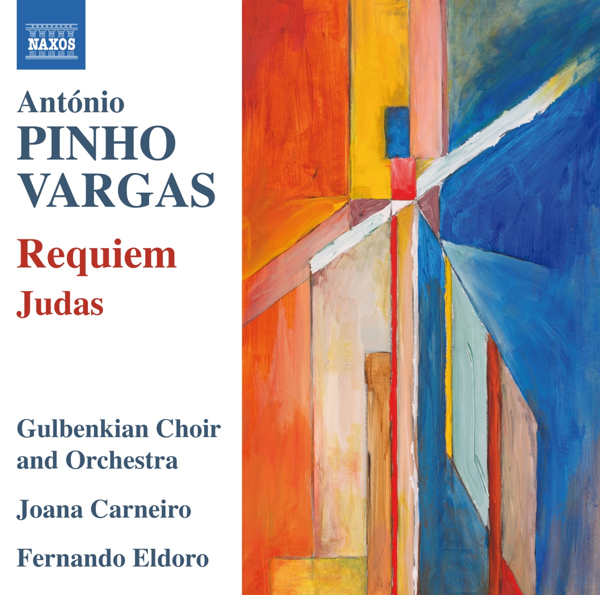 Pinho Vargas: Requiem & Judas by Coro Gulbenkian & Orquestra Gulbenkian album cover