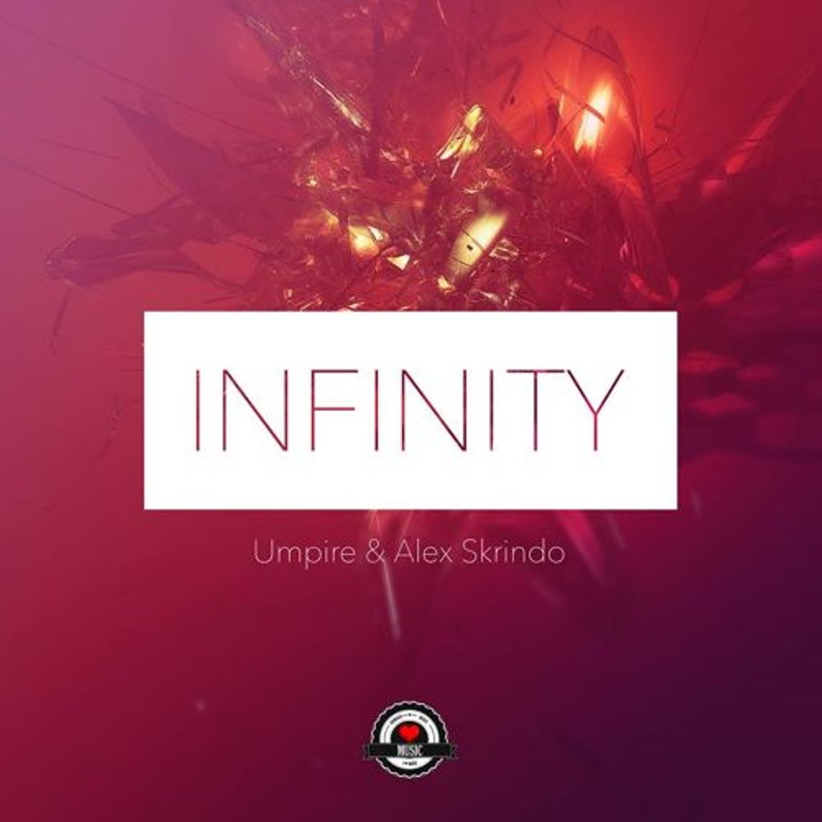 Infinity - Single by Umpire & Alex Skrindo album cover