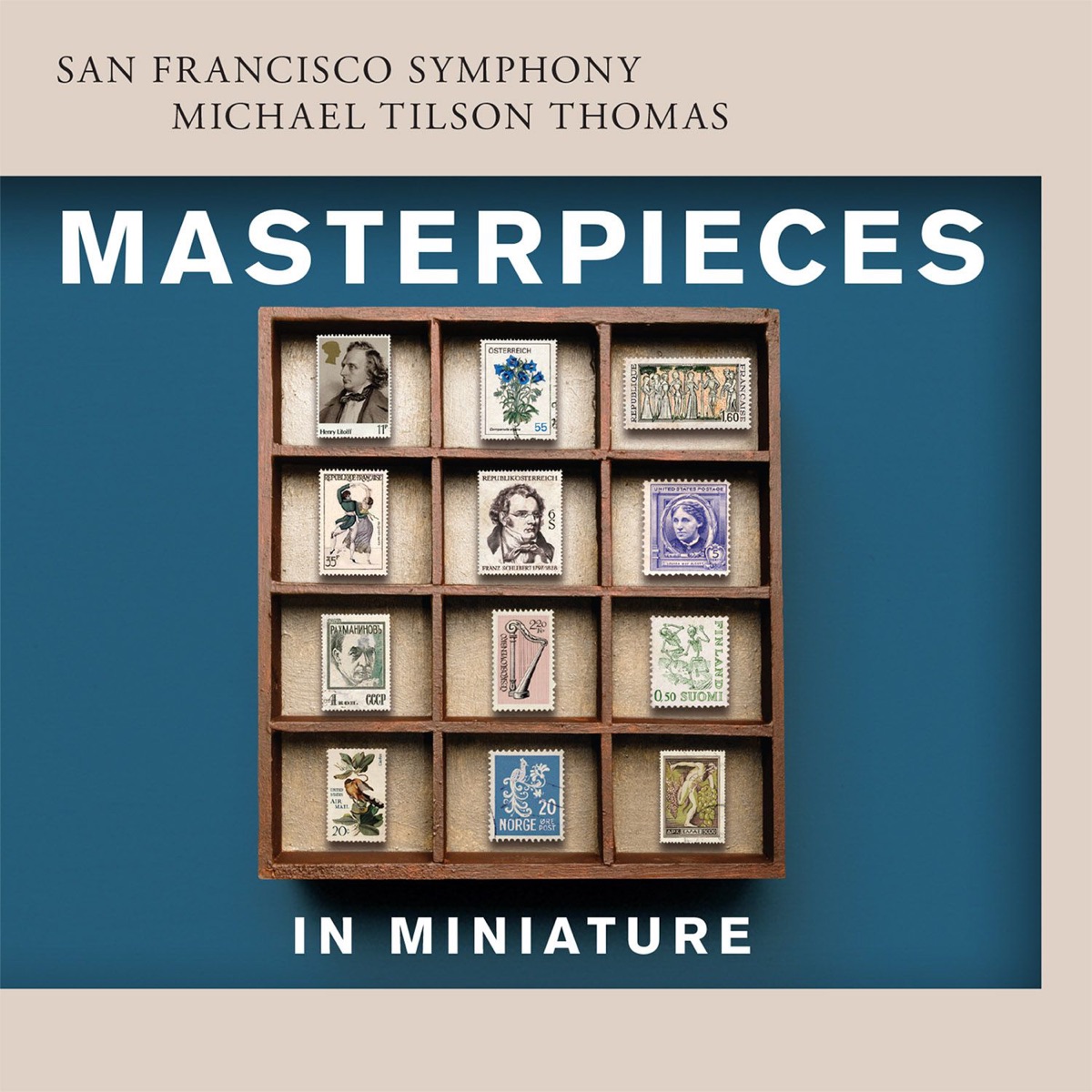 Masterpieces in Miniature by San Francisco Symphony & Michael Tilson Thomas album cover
