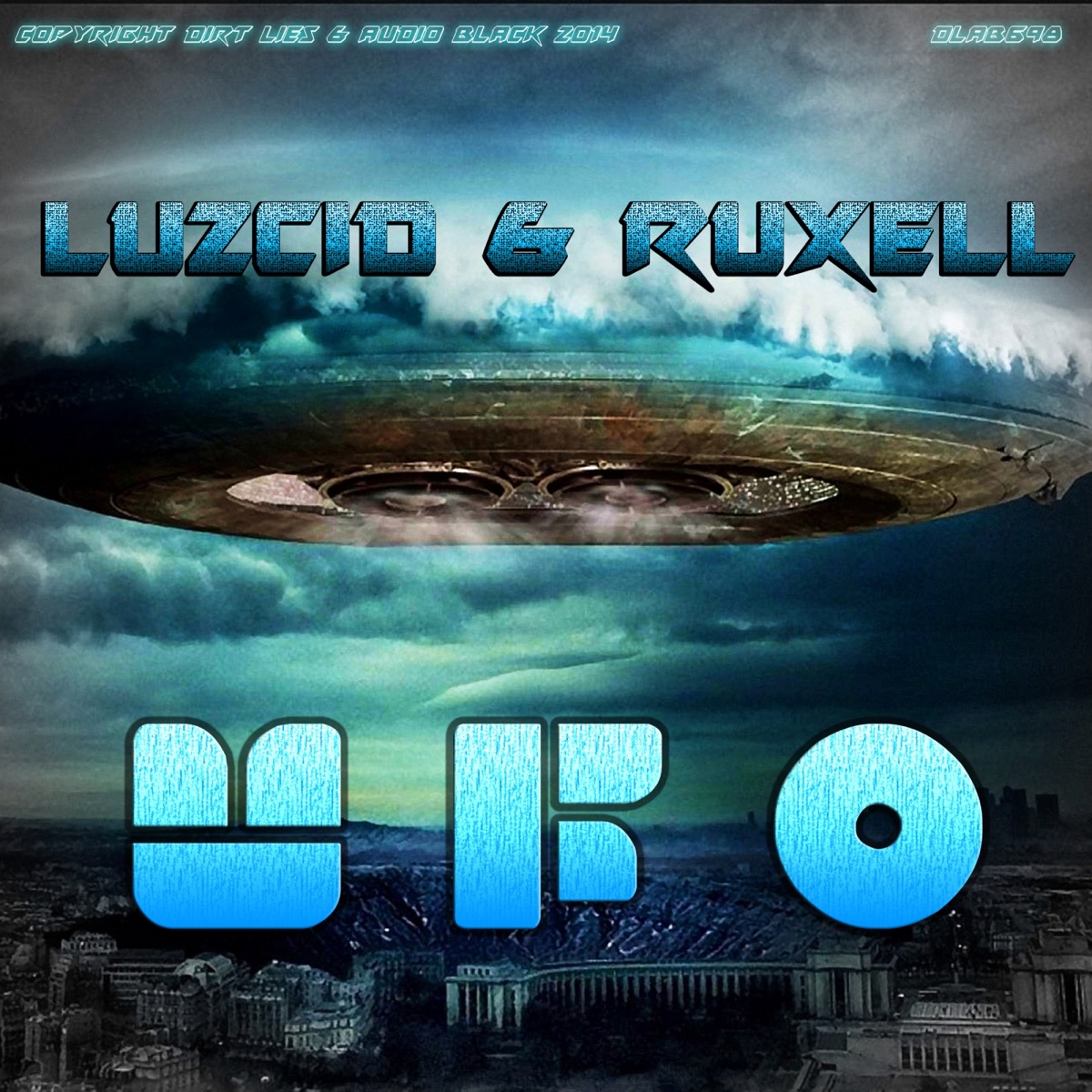 U.F.O - Single by LUZCID & Ruxell album cover