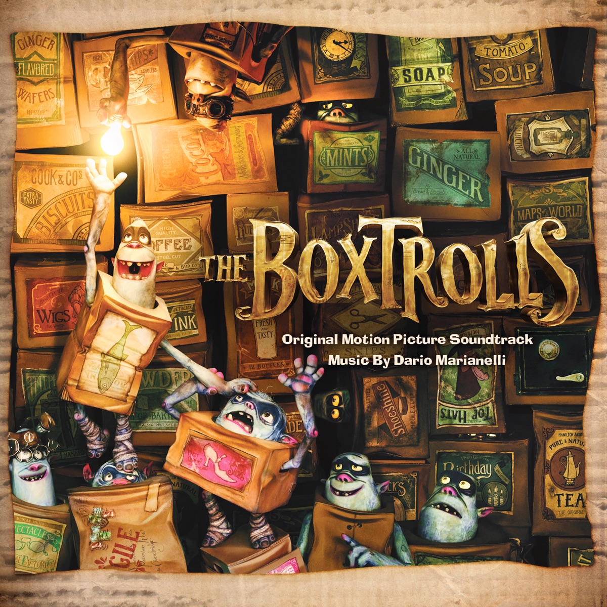 The Boxtrolls (Original Motion Picture Soundtrack) by Dario Marianelli album cover