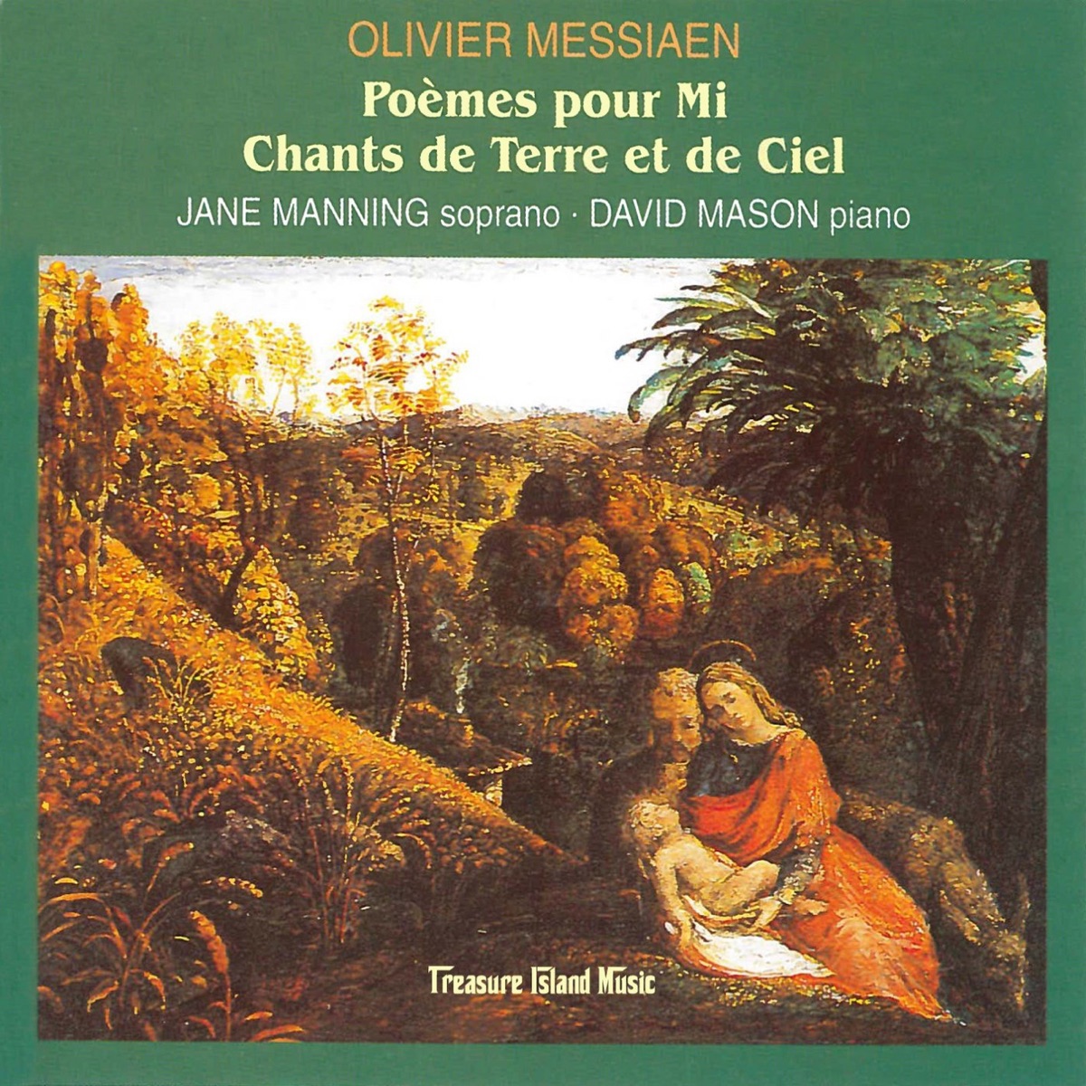 Poèmes pour mi: Chants de terre et de ciel by Jane Manning & David Mason album cover