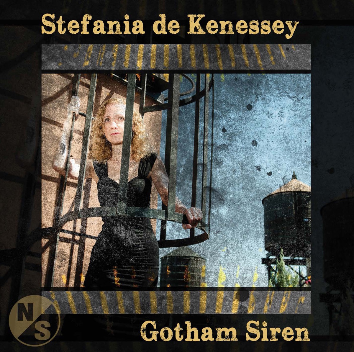 Stefania de Kenessey: Gotham Siren by Adina Aaron, Christopheren Nomura & Adriana Zabala album cover