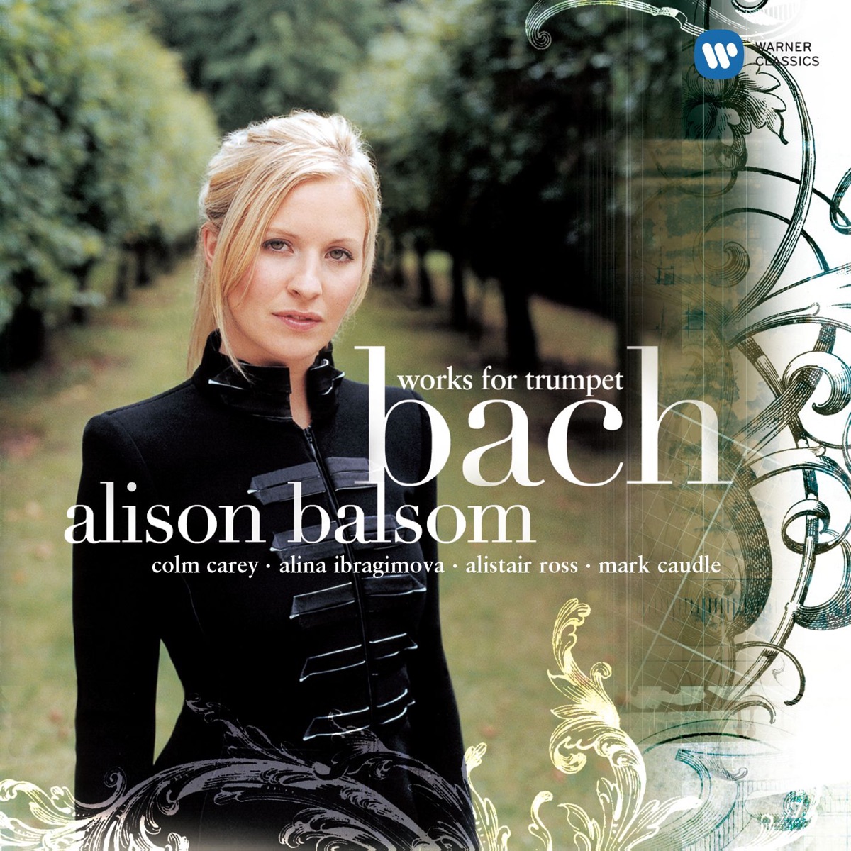 Bach: Works for Trumpet by Alison Balsom album cover