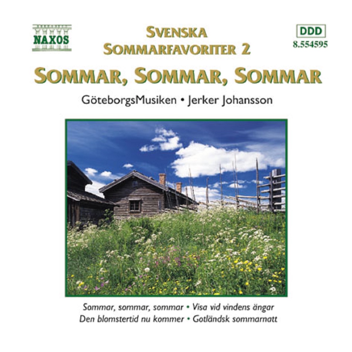 Svenska sommarfavoriter 2 - Sommar, sommar, sommar (GöteborgsMusiken) by Göteborg Wind Orchestra & Jerker Johansson album cover