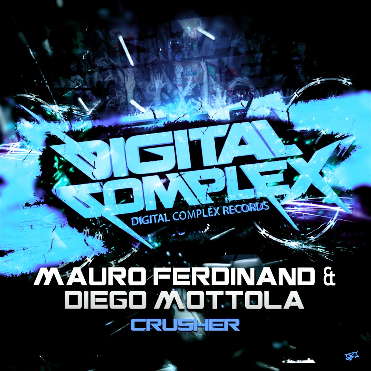 Crusher - Single by Mauro Ferdinand & Diego Mottola album cover