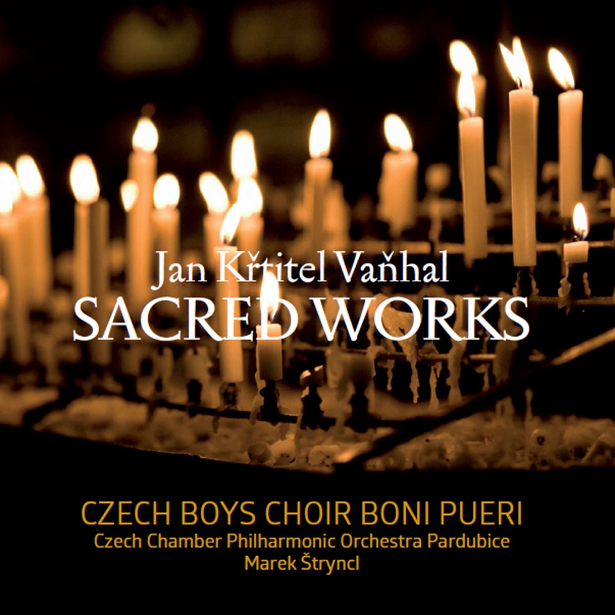 Vaňhal: Sacred Works by Boni Pueri, Komorní filharmonie Pardubice & Marek Stryncl album cover
