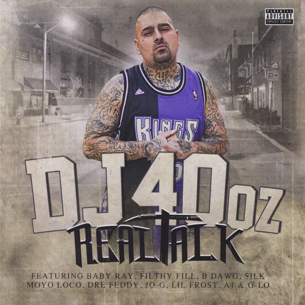 Real Talk by Dj 40oz album cover