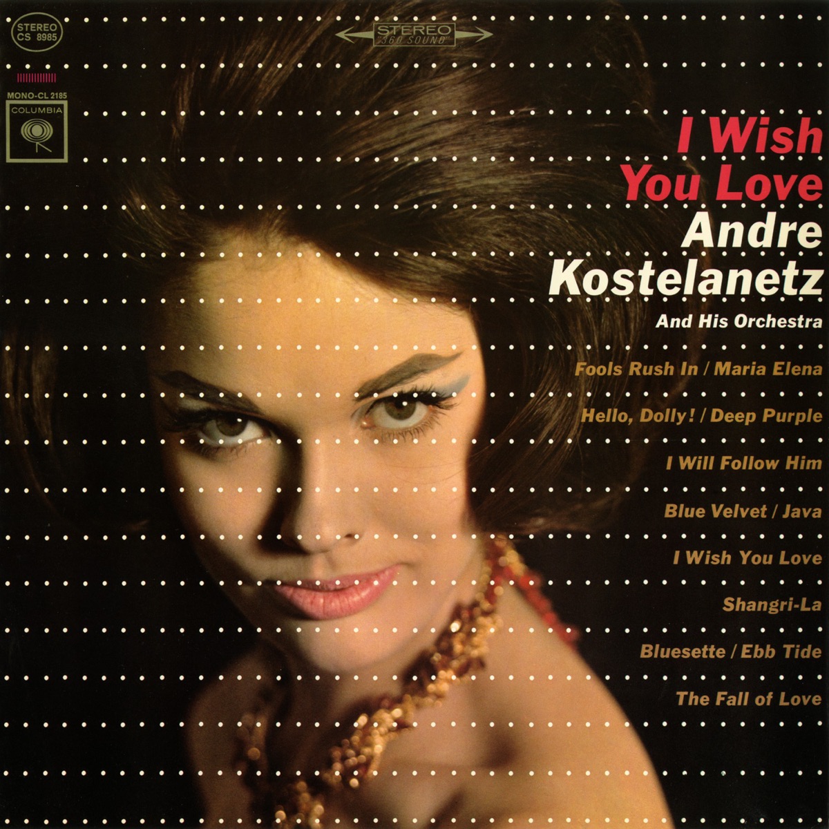 I Wish You Love by Andre Kostelanetz and His Orchestra album cover