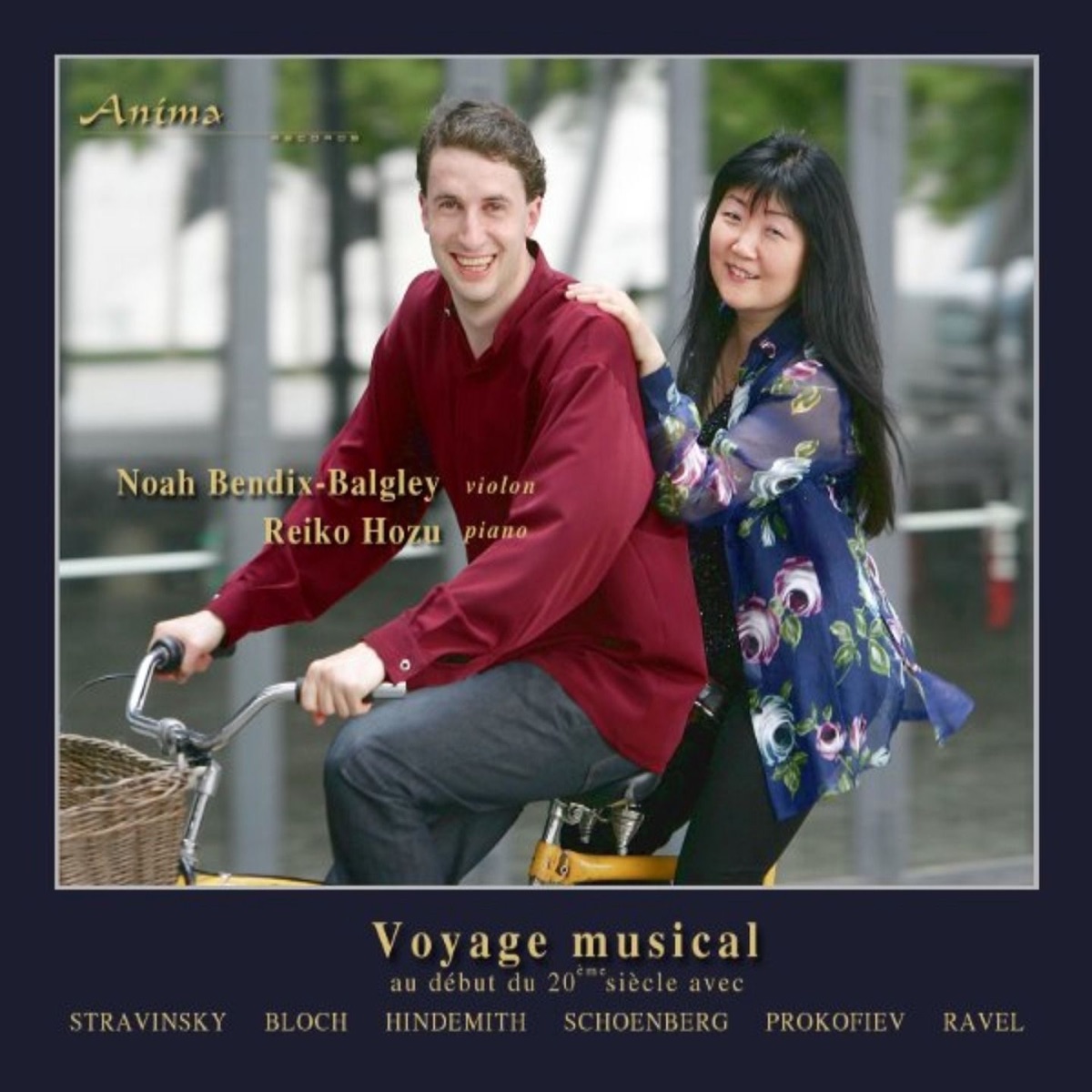 Voyage musical by Noah Bendix-Balgley & Reiko Hozu album cover