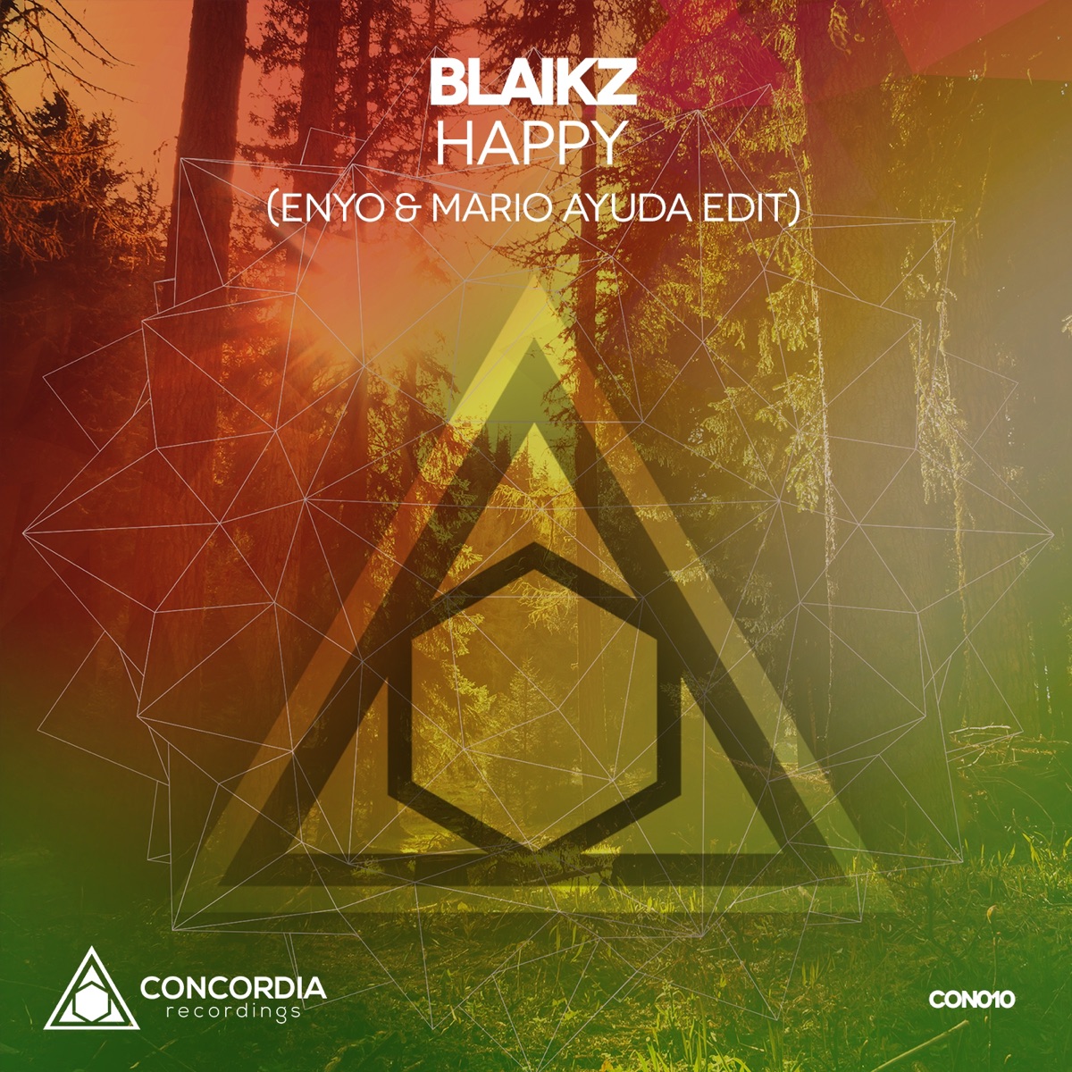 Happy (Enyo & Mario Ayuda Edit) - Single by Blaikz album cover